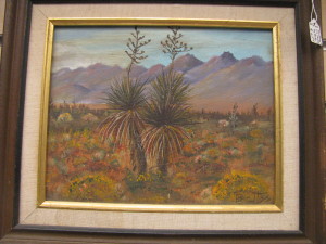 Desert Landscape painting