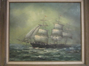 Nautical painting
